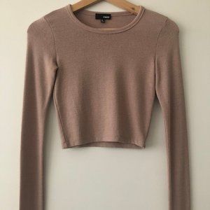 Aritzia Wilfred Free Long Sleeve Crop